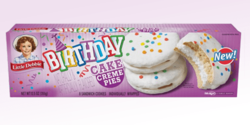 NEW Little Debbie Birthday Cake Creme Pies Coming This April