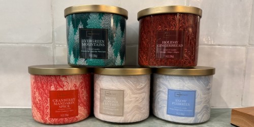 Why Pay For Expensive Candles? Walmart’s Got These 3-Wick Seasonal Scents for UNDER $6!