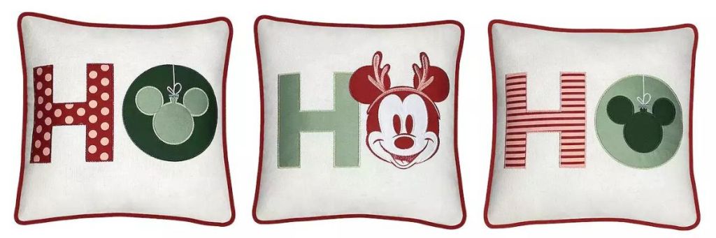 3 Mickey Mouse Pillows