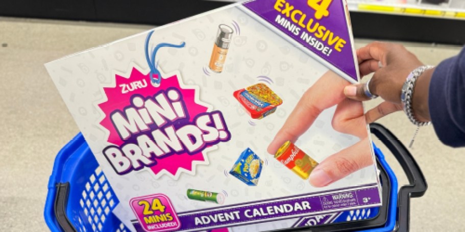 Mini Brands Advent Calendar Only $15 at Five Below + More!