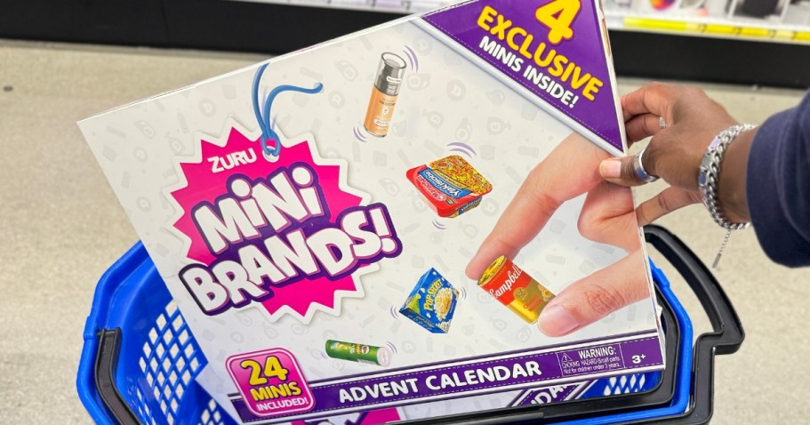 Mini Brands Advent Calendar Only $15 at Five Below + More!