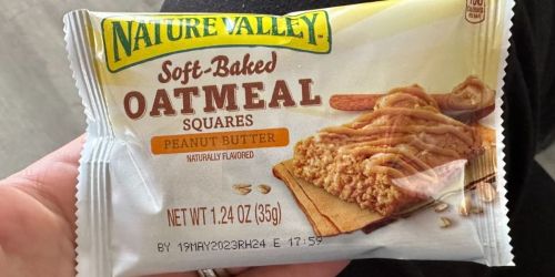 Nature Valley Soft-Baked Oatmeal Squares 12-Count Box Only $3.55 Shipped on Amazon