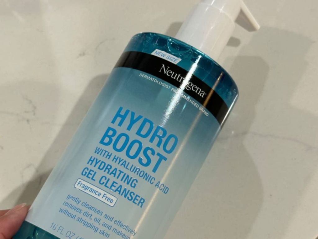 A large bottle of Neutrogena Hydro Boost Cleanser