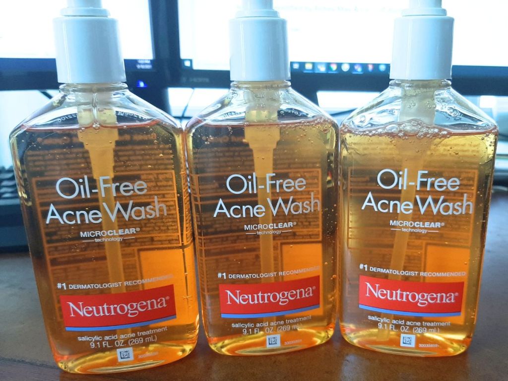 Neutrogena Oil-free Salicylic Acid Acne Fighting Face Wash - 9.1oz