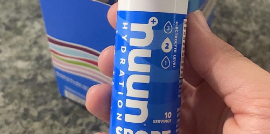 Nuun Sport Electrolyte Tablets 40 Serving Variety Pack Just $10.80 Shipped on Amazon (Reg. $30)
