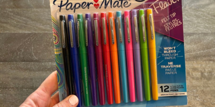 Paper Mate Flair Pens 12-Pack Just $9 Shipped on Amazon (Regularly $19)