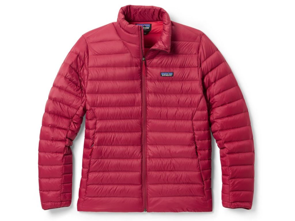 Patagonia Men's Down Sweater in Carmine Red