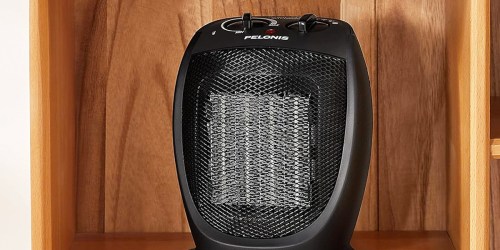 Portable Oscillating Heater Only $26.59 Shipped on Amazon (Perfect for the Bedroom or Office!)