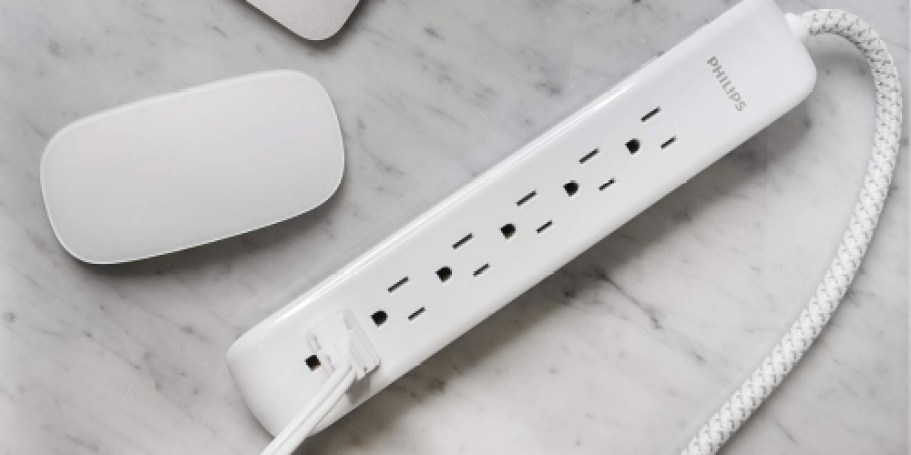 Philips 6-Outlet Surge Protector Only $3.99 on Target.com