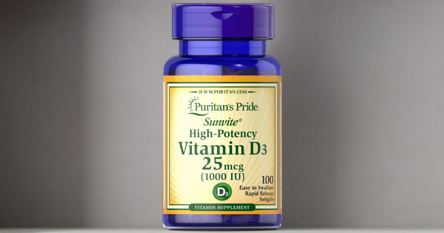 Puritan's Pride High Potency Vitamin D3