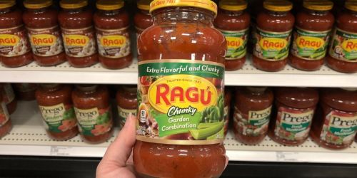 Ragu Chunky Pasta Sauce 24oz Jars Only $1.79 Shipped on Amazon