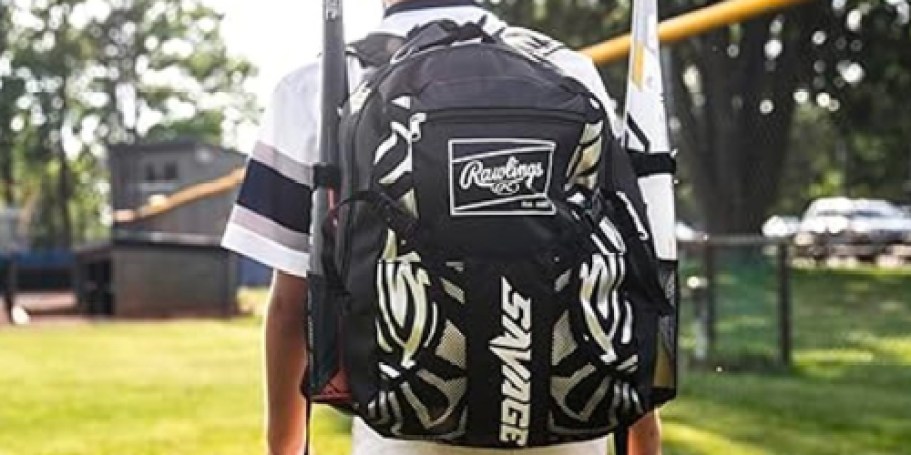 Rawlings Youth Sports Equipment Backpacks Just $19.97 on Amazon (Holds Bats, Gloves & More!)
