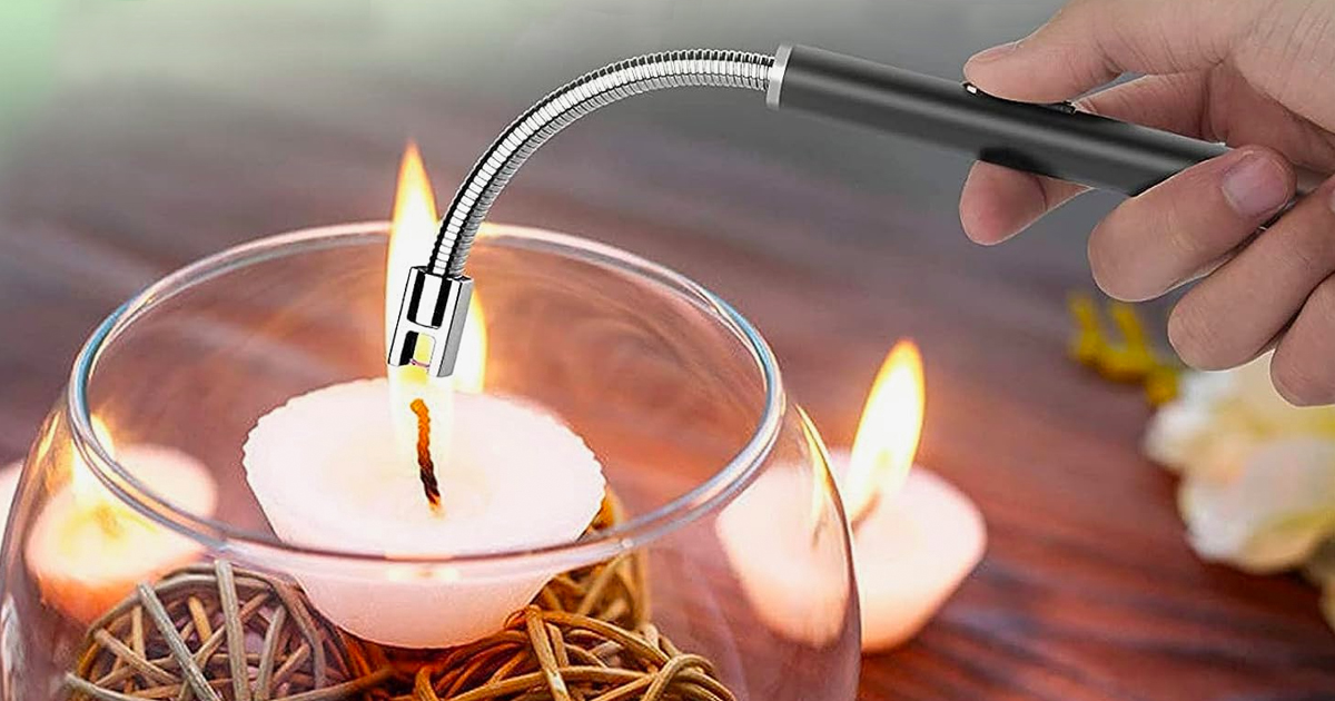 Rechargeable Electric Candle Lighter 2Pack Only 5.99 on Amazon (Reg