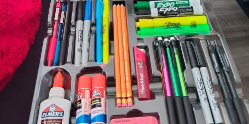 WOW! School Supplies 38-Piece Kit Only $11.83 Shipped for Prime Members | Sharpie, PaperMate & More