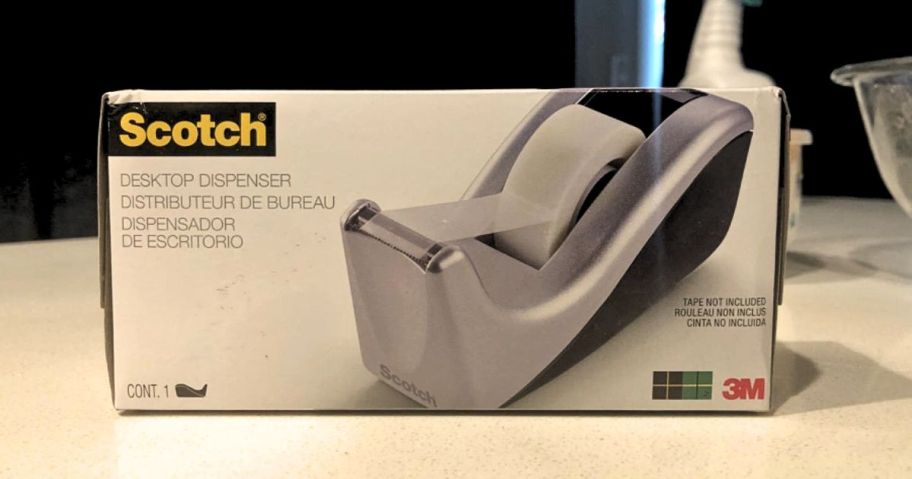 A box for a scotch Tape Dispenser