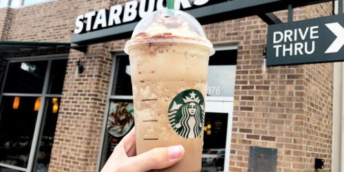 Get 50% Off Starbucks Handcrafted Drinks Today (12-6 PM Only)