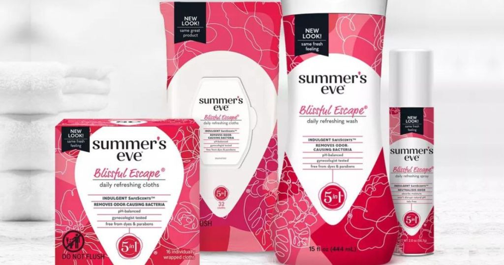 Summer's Eve Blissful Escape Products 