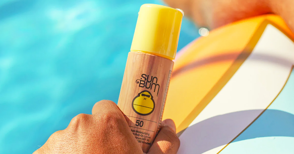 Sun Bum Roll-On Sunscreen ONLY $6 Shipped on Amazon (Reg. $18) + More
