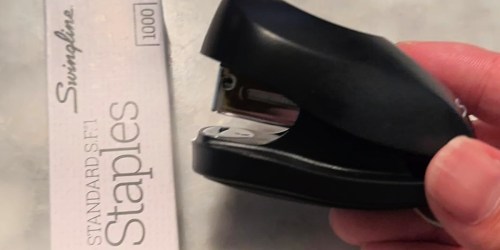 Swingline Mini Stapler Just $2.48 on Amazon (Reg. $7) – Includes 1,000 Staples