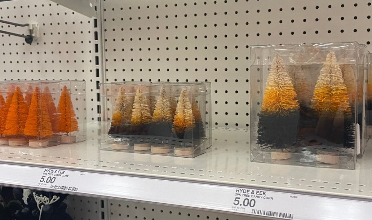 Bottle Brush Trees at Target