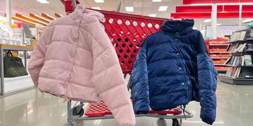 40% Off Target Women’s Jackets | Trendy Puffer Styles Only $18!