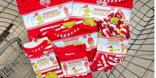 Walmart’s Family Matching Christmas Pajamas from $12.98 | The Grinch, Dearfoams & More!