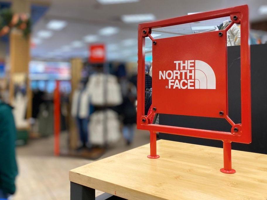 The North face Clothing Sign