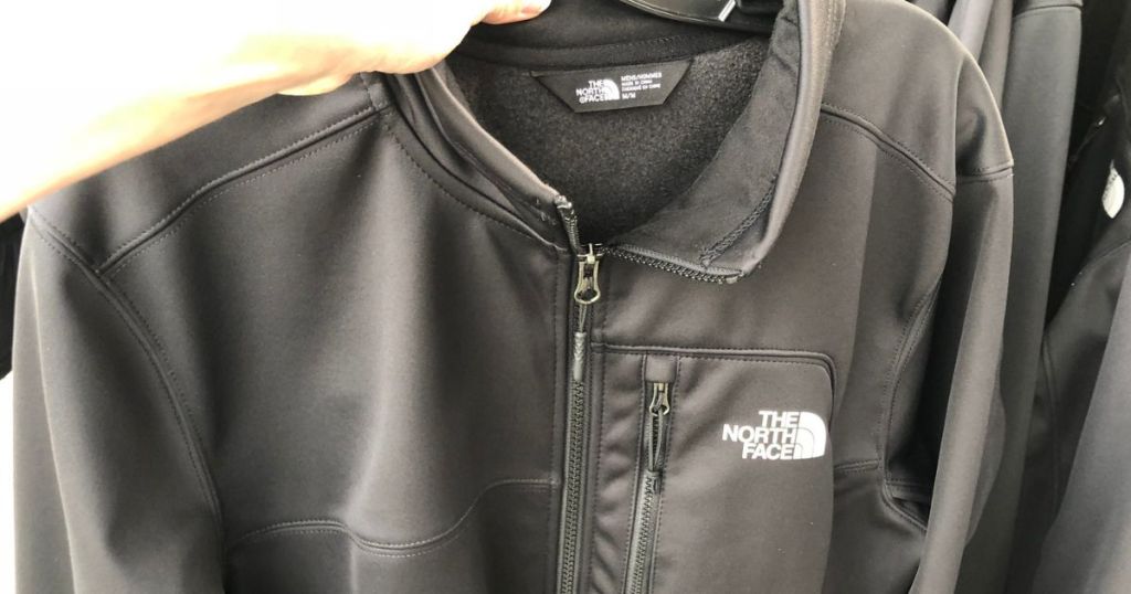 A The North Face Jacket on a Hanger