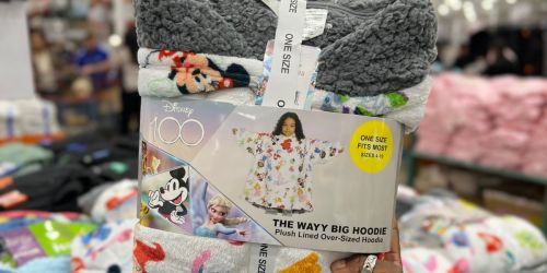 Kids Oversized Hoodies Only $19.99 at Costco | Disney 100, Stitch, & Spiderman!