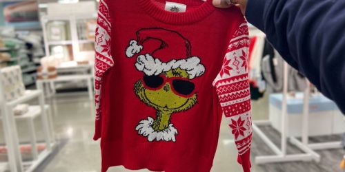 Dr. Seuss Grinch Toddler & Kids Clothing from $7 at Target