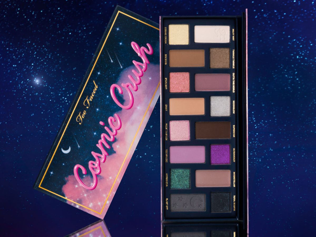 Too Faced Glitter Bomb Eye Shadow Collection: 1 Palette, 5 Ways