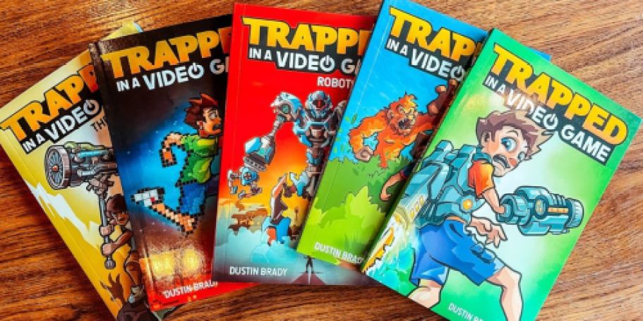 Trapped in a Video Game Books Boxed Set Just $14.99 Shipped for Prime Members (Reg. $49)