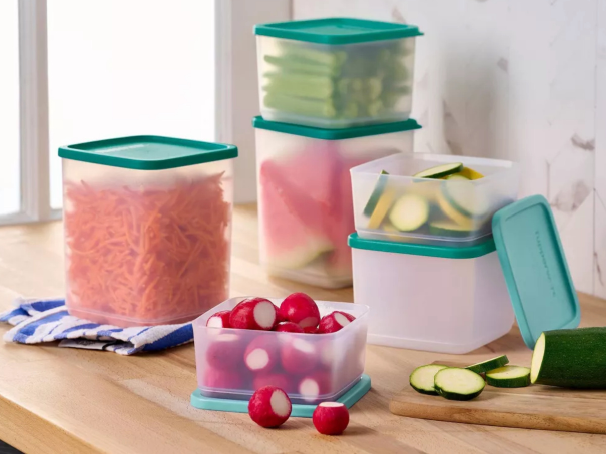 50% Off Tupperware Stacking Storage Set on  or Target - ONLY
