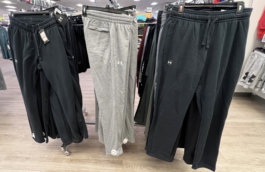 RARE Stacking Under Armour Promo Codes = Pants & Joggers from $12 Shipped