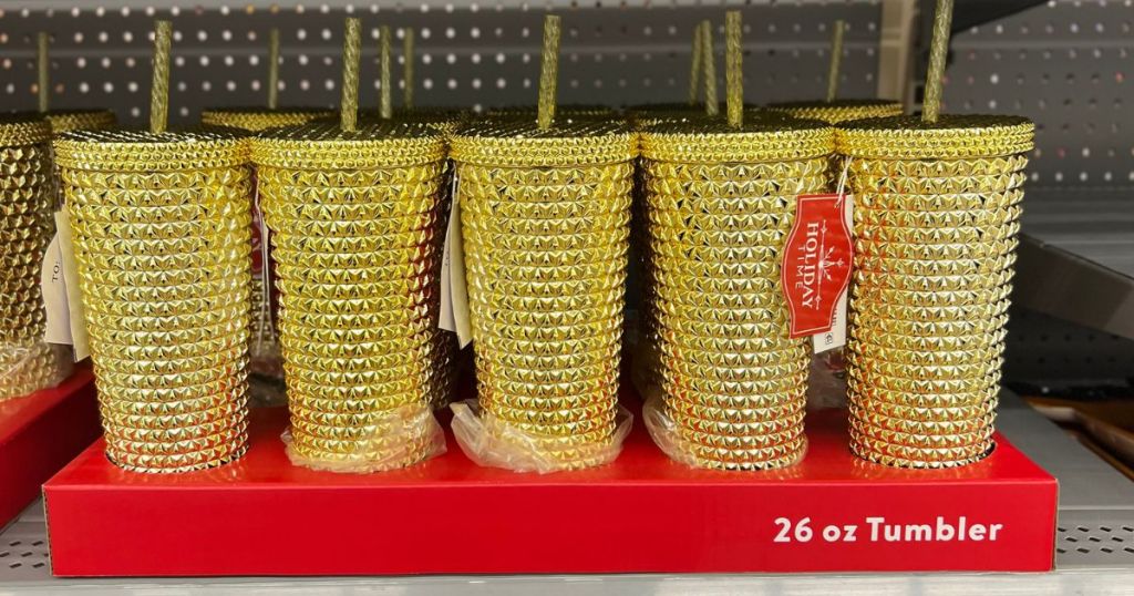 Gold Studded Starbucks Lookalike cups at Walmart 