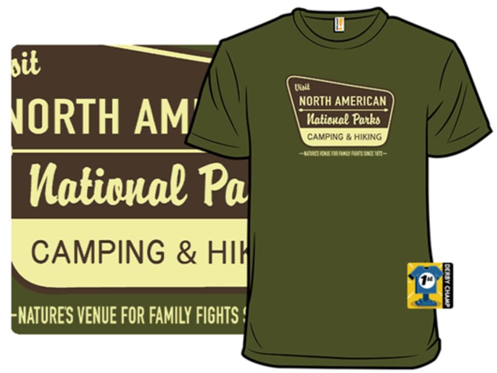 Woot North American National Park T-Shirt