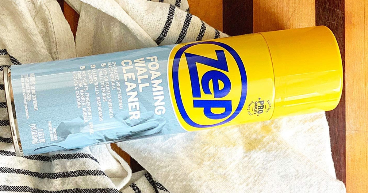 Zep Foaming Wall Cleaner Just $5.48 Shipped on  (Works on Doors &  Baseboards, Too!)