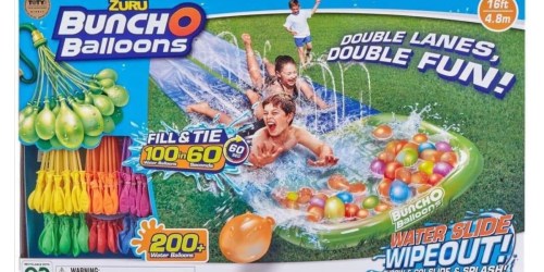 Bunch O Balloons Waterslide w/ 165+ Water Balloons JUST $10.49 Shipped for Prime Members (Reg. $30)