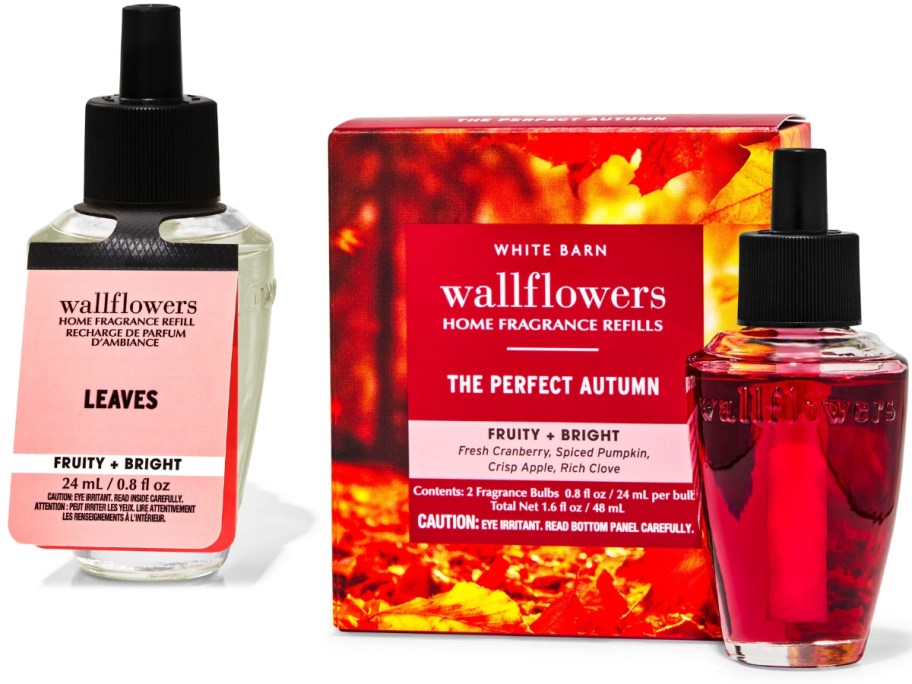 Bath & Body Works Wallflower & Wallflower Refill Fall Scents 