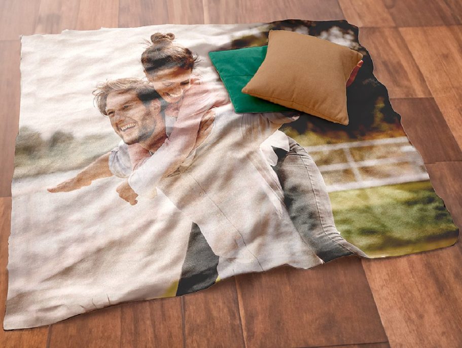 TWO Custom Photo Blankets ONLY $19.99 Shipped (Just $9.99 Each) – Shop Ahead for Mother’s Day!