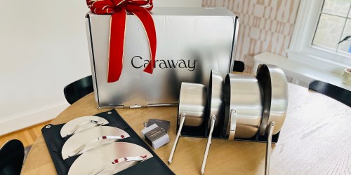 Shop Caraway’s Early Cyber Monday Sale NOW (Includes Savings on New Stainless Steel Set!)