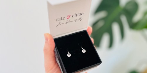 Cate and Chloe McKayla Earrings w/ Swarovski Crystals JUST $16.80 Shipped (Includes a Gift Box!)