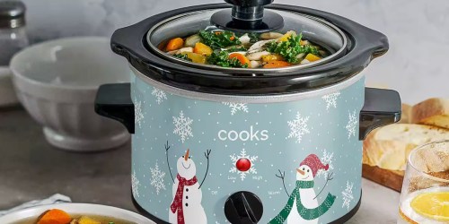 Cooks Slow Cookers Only $9.99 on JCPenney.com (Reg. $22) | Fun Holiday Prints!