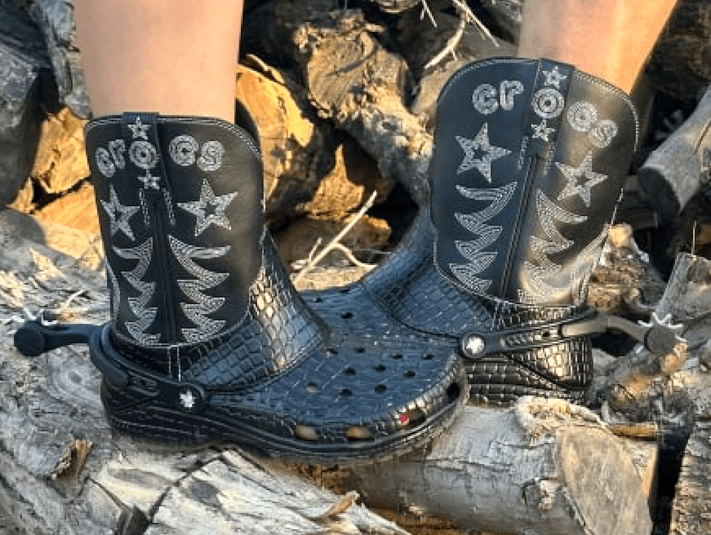 Crocs western boots