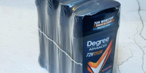 Degree Men’s Deodorant 4-Pack Just $8.98 Shipped on Amazon (Regularly $20)