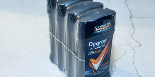 Degree Men’s Deodorant 4-Pack Only $8.98 Shipped on Amazon (Regularly $20)