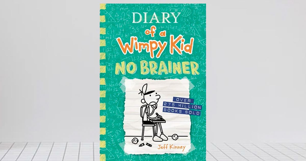 NEW Diary of a Wimpy Kid No Brainer Hardcover Book Only $6.75 on