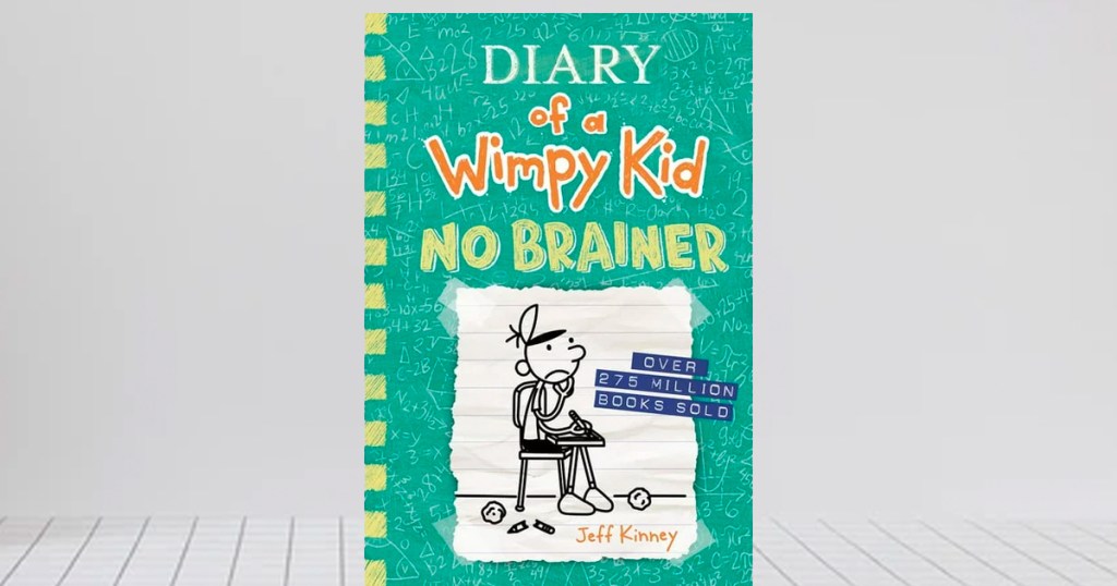 NEW Diary of a Wimpy Kid No Brainer Hardcover Book Only $6.75 on Target.com  (Reg. $11)