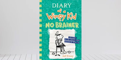 NEW Diary of a Wimpy Kid No Brainer Hardcover Book Only $6.75 on Target.com (Reg. $11)