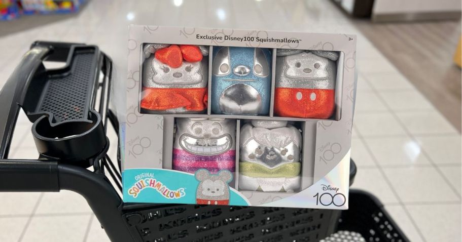 Disney100 Squishmallows 5-Pack Plush Box Set Only $14.98 on Amazon – Lowest Price!